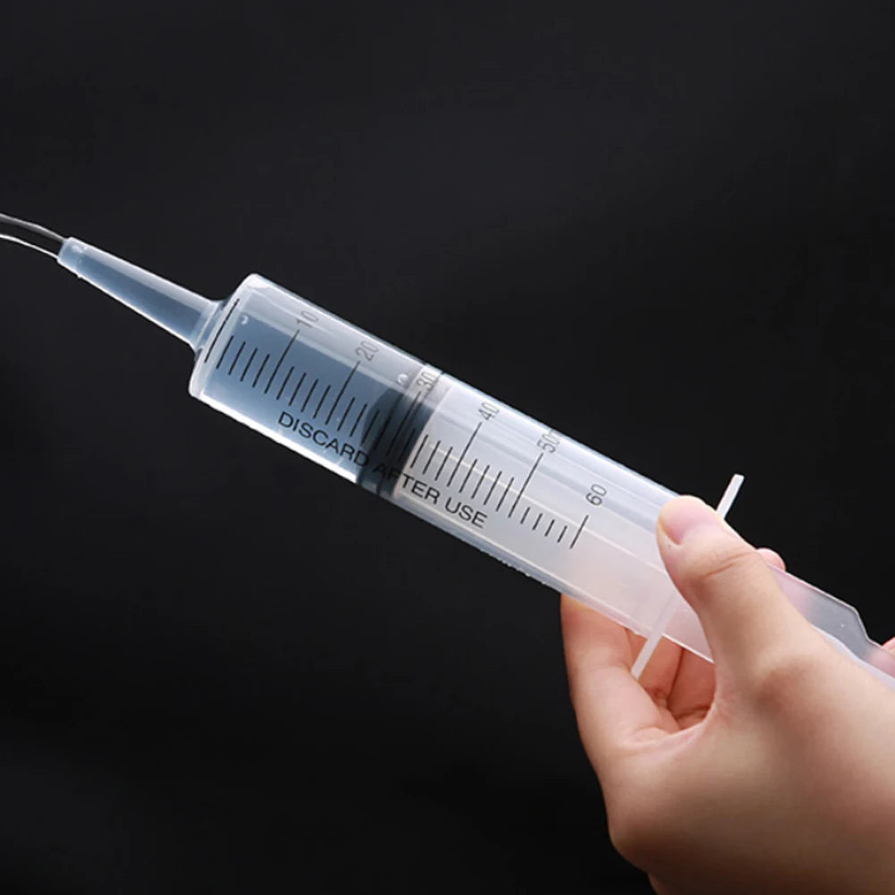 Reusable 60ML Plastic Nutritional Measuring Syringe Tool For Pet Feeder Sampling Without Needle Set Of 2 4 6 8 10 PCS