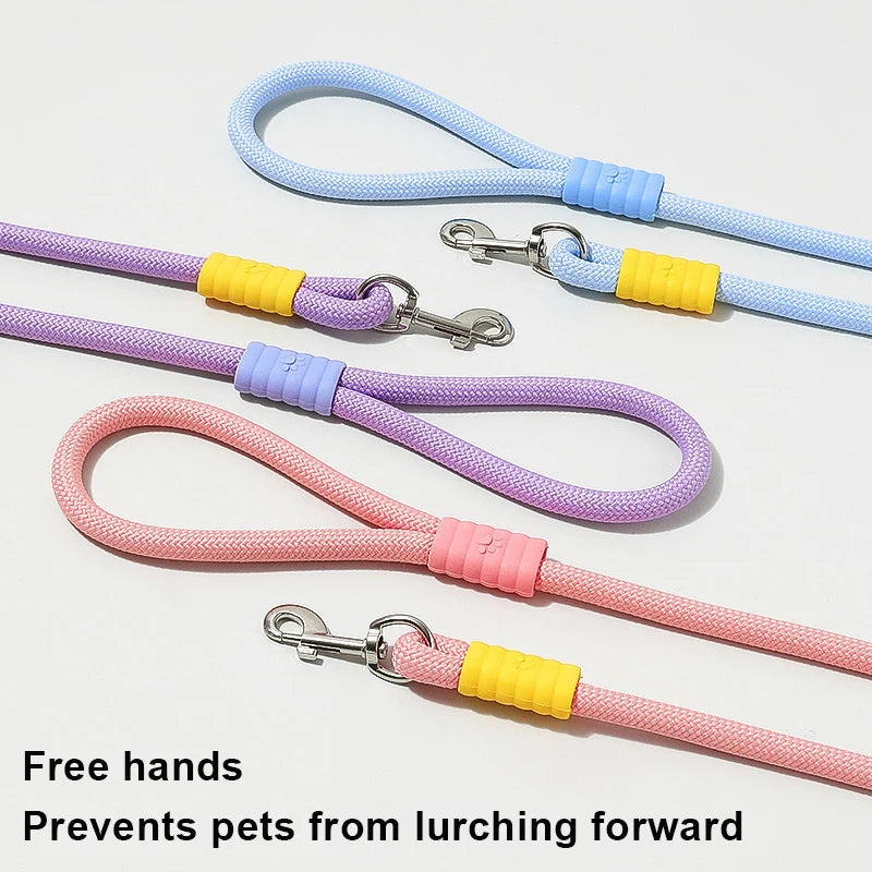 150cm Strong Dog Leash Soft Handle Reinforced Pet Leashes For Small Medium Large Dogs Outdoor Puppy Walking Leading Leash