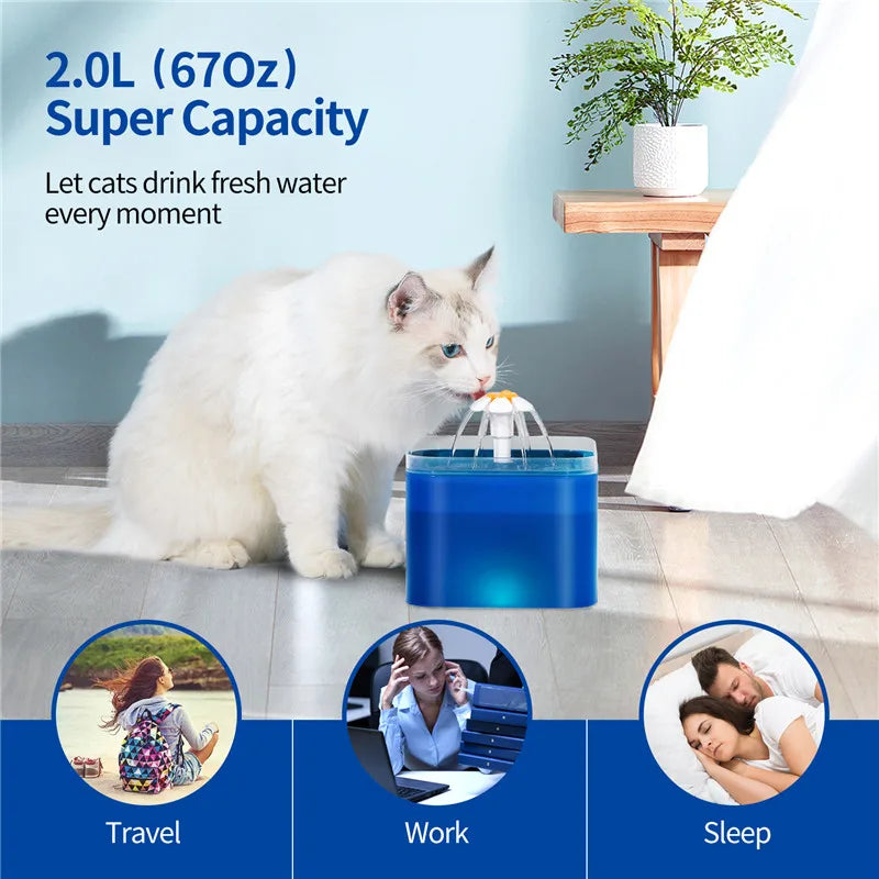 PetTech Smart Automatic Pet Feeder and Water Fountain