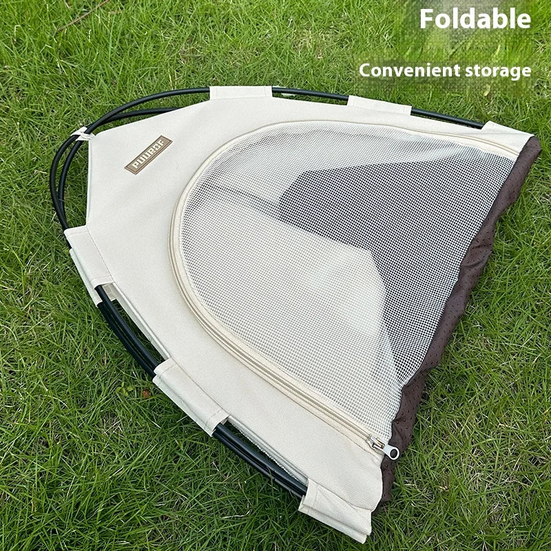 All-Season Semi-Enclosed Pet Tent.