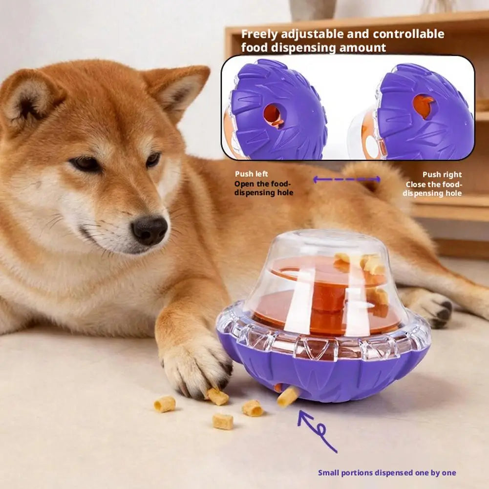 Pet Food Leakage Toys Treat Interactive Dispenser Toy Dog Slow Feeder Wobble Tumbler Puzzle Training Pet Supplies For Dog Cat