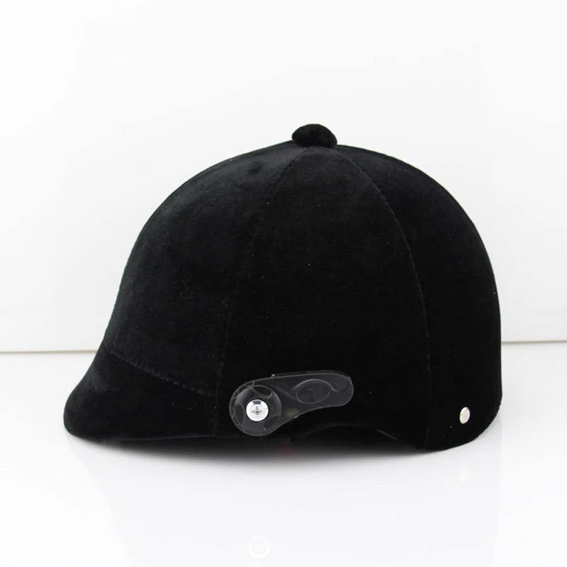 Equestrian Helmet Unisex Classic Horse Riding Helmet Horse Equipment Cycling Helmet Protection Caps Adjustable