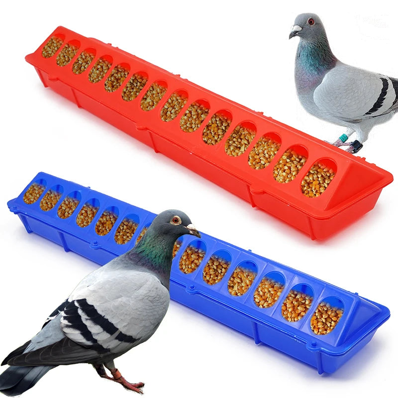 50 Cm Flip-Top Poultry Ground Feeder Chicken Poultry Feeder Trough Chicken Farming Tool Pheasant Feeding Bucket Quality Chick