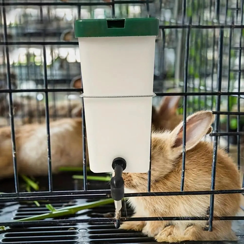 Pet Drinker Water Bottle Dispenser Feeder Hanging Pet Dog Guinea Pig Squirrel Rabbit Drinking Head Pipe Fountain Pets Supplies