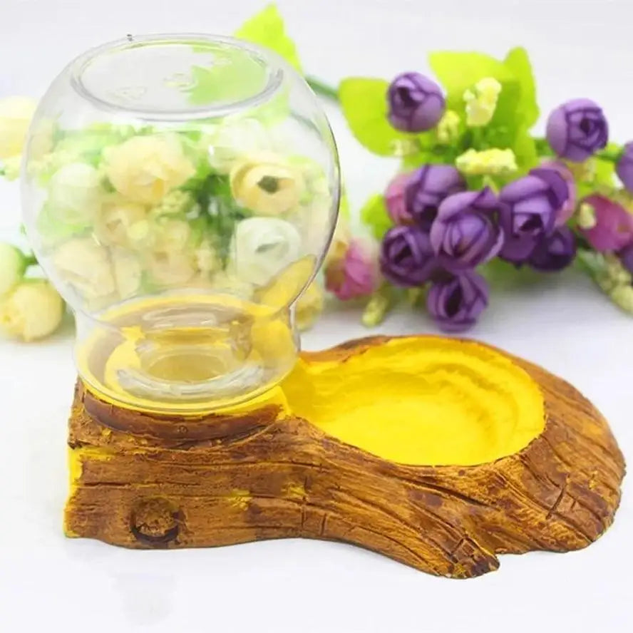 1 Pcs All-in-one Pet Drinking Bowl Reptile Pet Drinking Basin Reptile Turtle Basin Pet Supplies