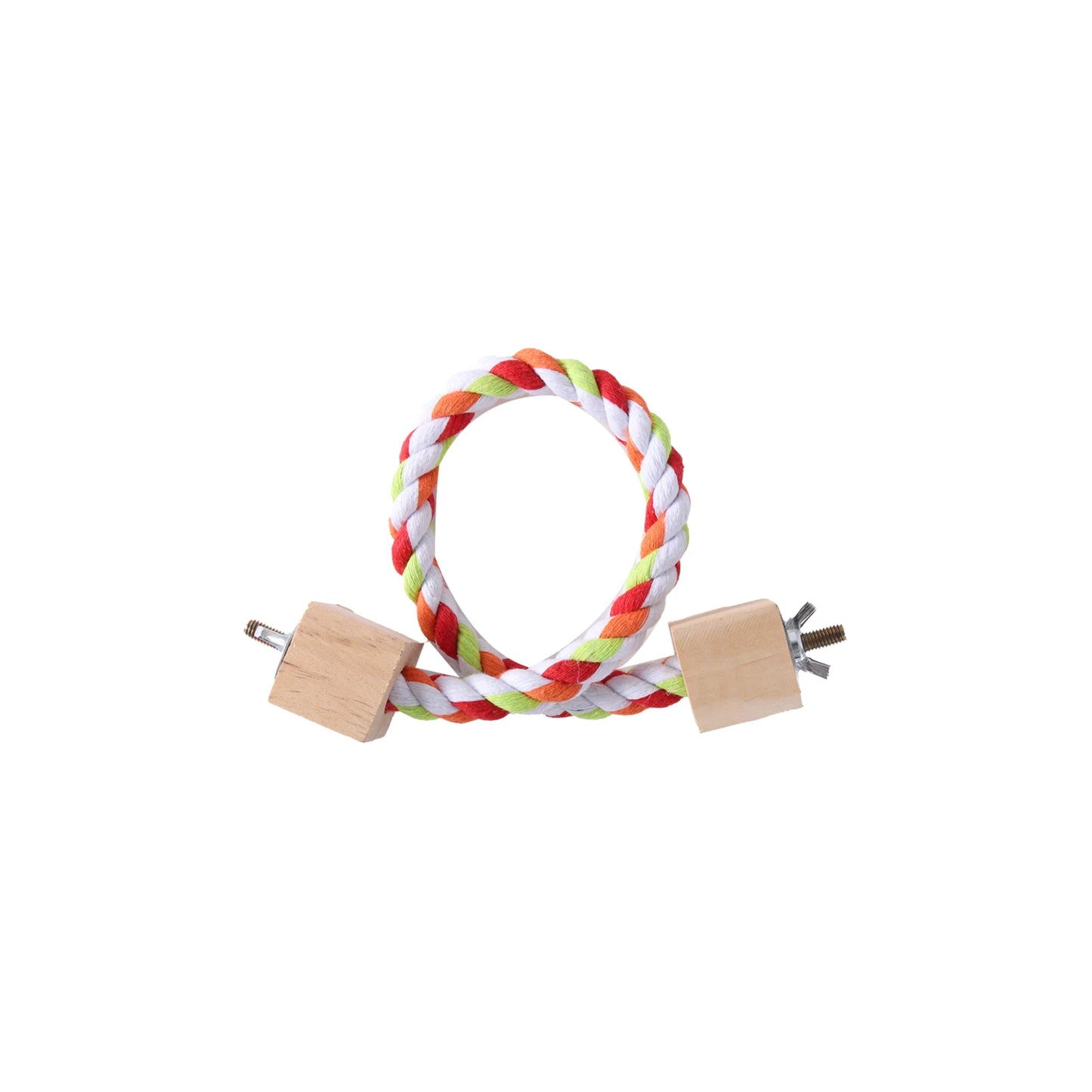 Cotton Rope Bird Toy Safe Chew Climb