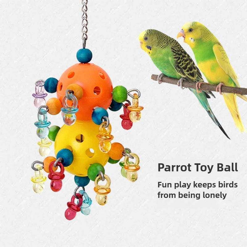 Parakeet Foraging Ball Enrichment