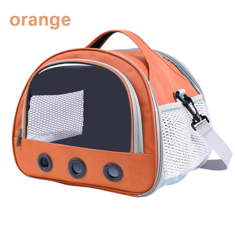 Portable Cat Carrier Bag Pet Cat Dog Bird Rabbit  Travel Bags Breathable Mesh Outdoor Tent Carrier Outgoing Pets Handbag