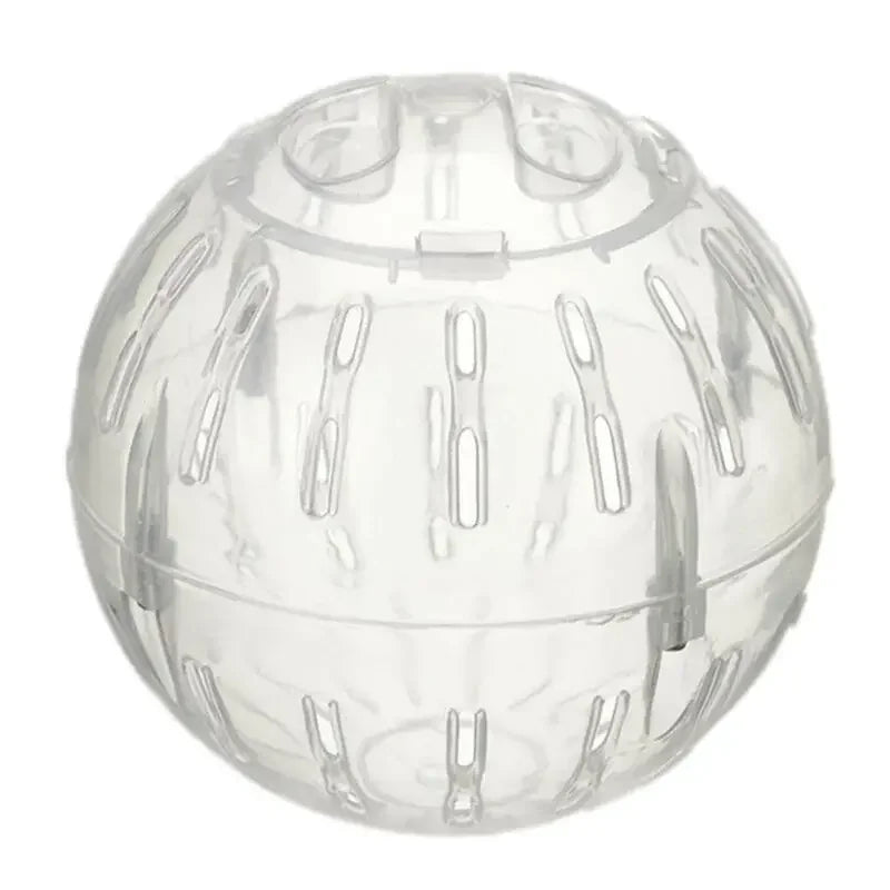Hamster Exercise Ball Pet Toys Clear Cute 4inch Rolling Ball Running Wheel for Relieving Boredom Cage Accessories Chinchilla