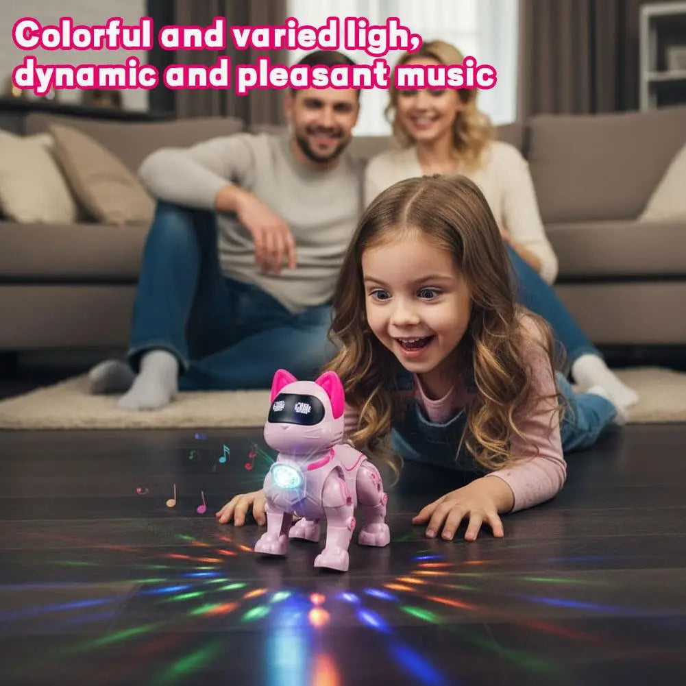 Pink Kitten Machine Toys for Girls, Cute Pet Kitten Gifts for Children, Perfect Birthday Gifts for Little Girls.