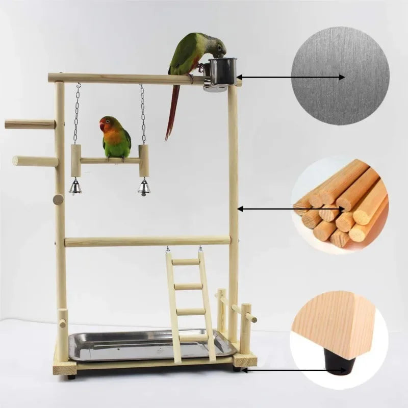 Parrot Playstand For Indoor Use