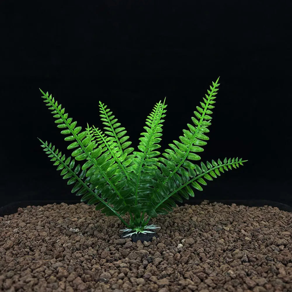 Artificial Plastic Aquarium Plants Seaweed, Realistic Landscape Ornament for Fish Tank Decor Aquarium Landscaping Accessories