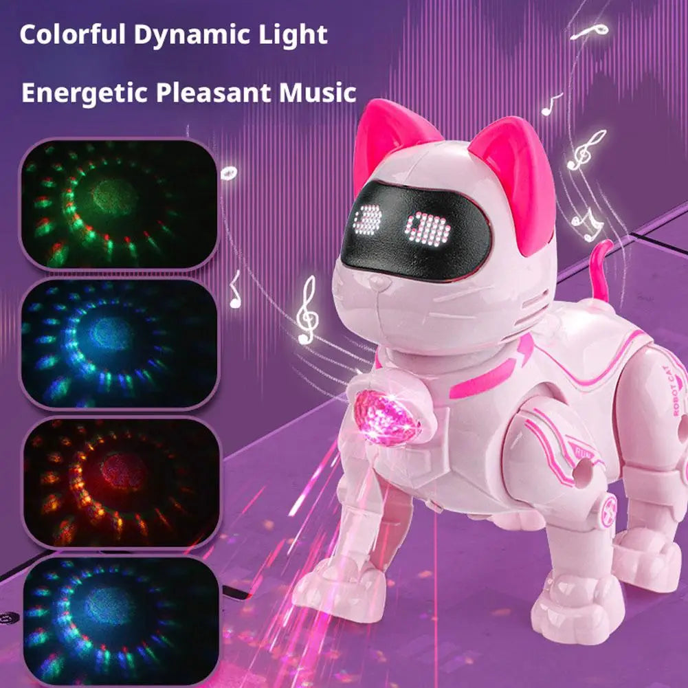 Pink Kitten Machine Toys for Girls, Cute Pet Kitten Gifts for Children, Perfect Birthday Gifts for Little Girls.