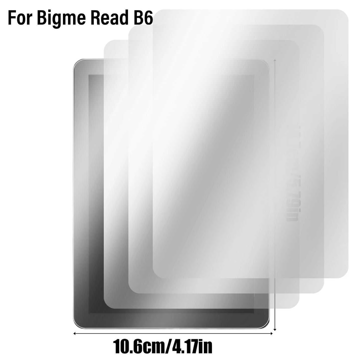 For Bigme Read B6 Tablet Screen Protector HD Clear/Frosted PET Protective Films For Bigme Read B6 Reader Accessories