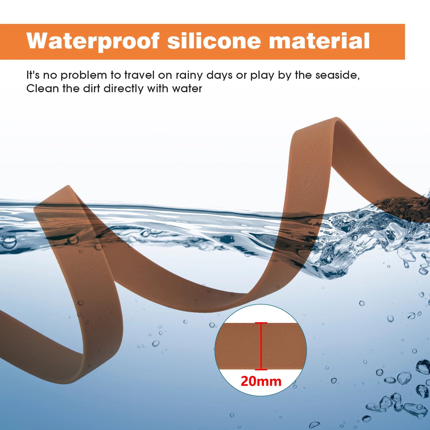 Rubber Long Dog Leash 2M 3M 5M 10M