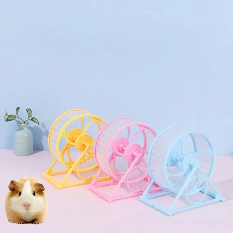 WhisperPaws Ultra Quiet Hamster Running Wheel Silent Design Anti Jam Technology For Nighttime Exercise