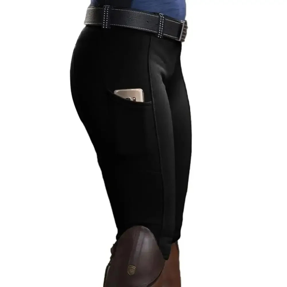 Equestrian Breeches Anti-Pilling Slim Unisex Riding Pants