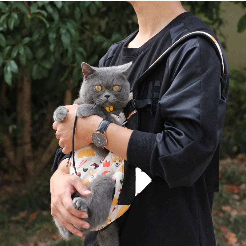 Pets Products Denim Pet Dog Backpack Outdoor Travel Cat Carrier Bag for Small Dogs Breathable Shoulder Puppy Kedi Carring Bags