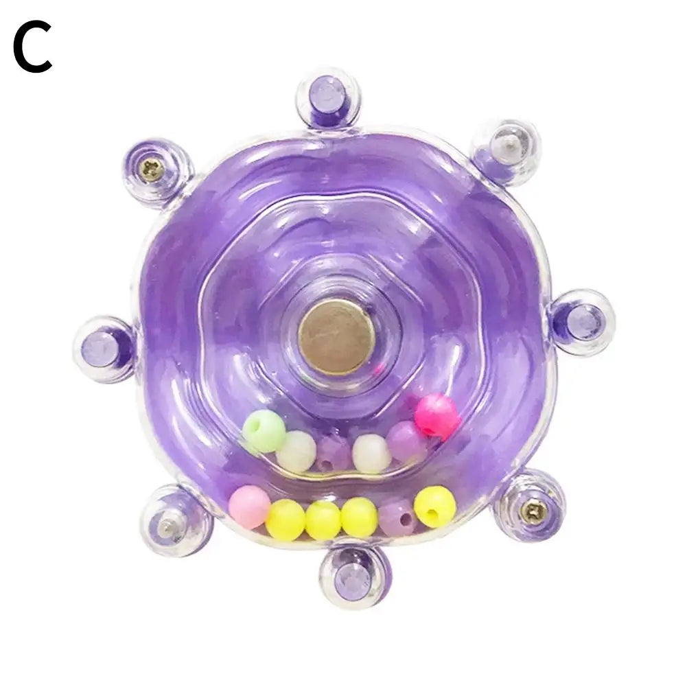 Parrot Toy Interactive Bird Cage Toy for Parrots Rotating Treat Dispenser for Mental Stimulation and Entertainment