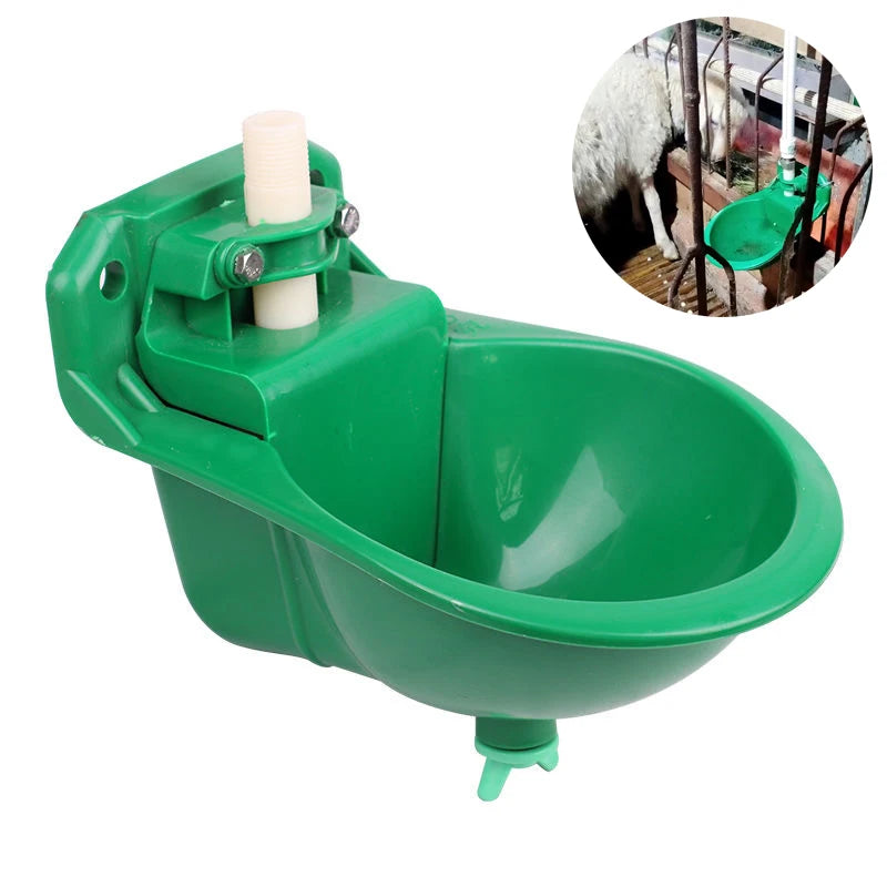Livestock Sheep Goat Drinker Bowl With Valve Quality Water Fountain Cattle Sheep Dog Feeding Equipment Farm Animals Livestock