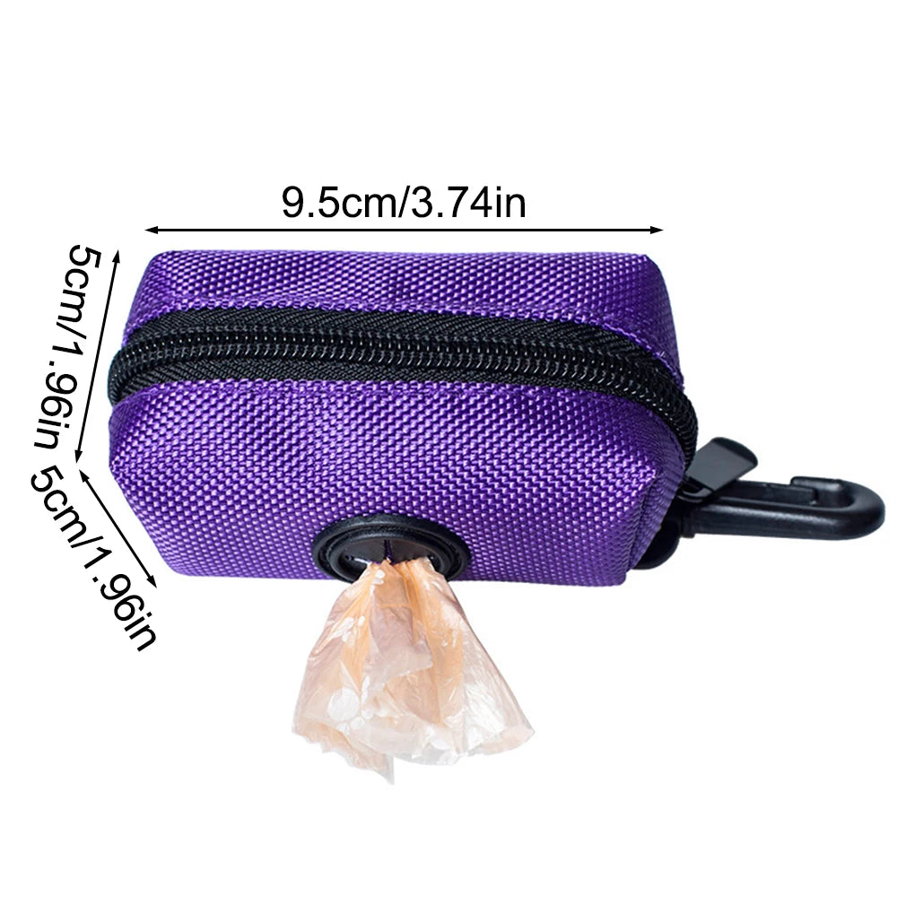 Pet Organizer Bag Waste Bag Dispenser Dog Poop Bags Storage Bag Pet Supplies Doggie Poo Bag Holder for Clean up
