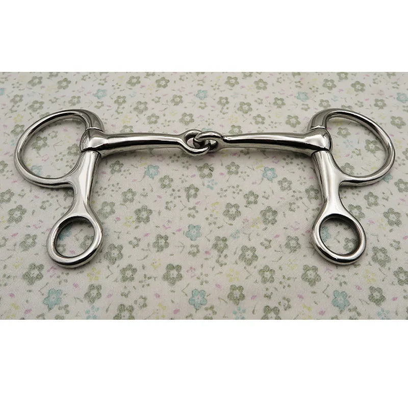 New Stainless Steel Horse Snaffle Tacks Equestrian Equestrian Accessories for Horse Training Bit Equipment Equestrian