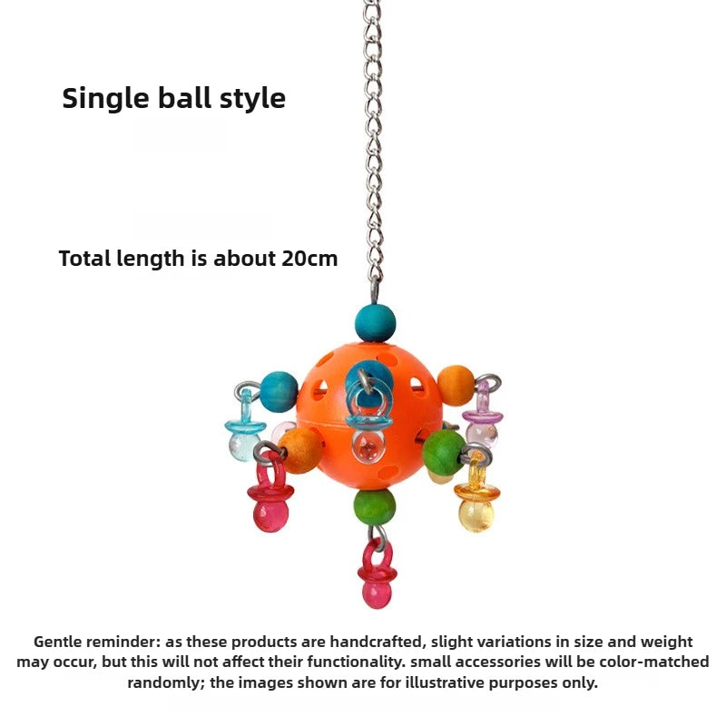 Parakeet Foraging Ball Enrichment