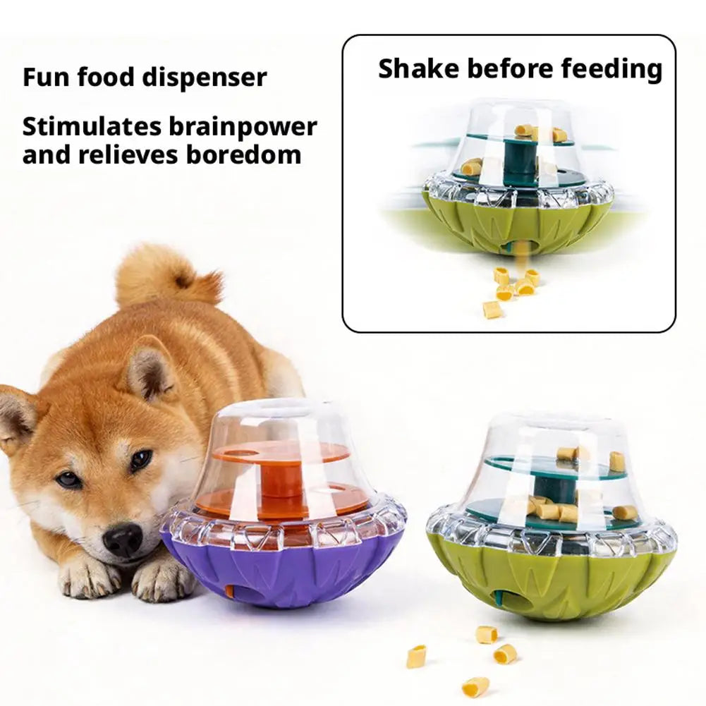 Pet Food Leakage Toys Treat Interactive Dispenser Toy Dog Slow Feeder Wobble Tumbler Puzzle Training Pet Supplies For Dog Cat