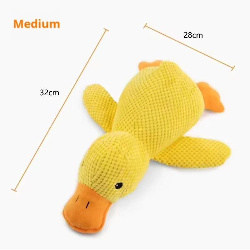 Plush Stomping Duck Dog Toy