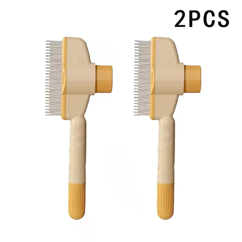 Pet Cat Comb Cat and Dog Hair Removal Brush Cleaning Hair Cleaner Beauty Cleaning Supplies Cat and Dog Universal Pet Supplies