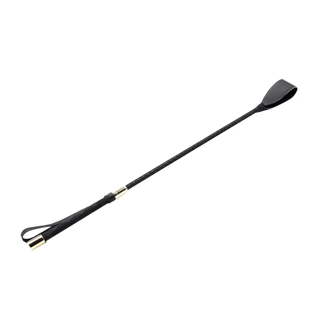 45/54cm Riding Equestrian Whip Training Lash PU Leather Anti-slip Portable Learning Accessory Outdoor Racing Performance