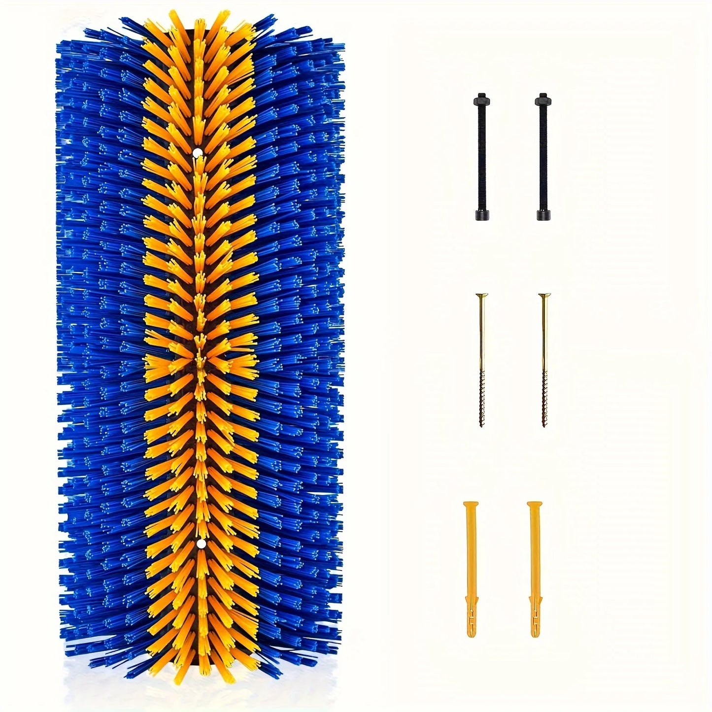 Cow Body Brush, Horse Body Brush, Livestock Cleaning Brush, Half Side Scratching Tool, Cow Brush