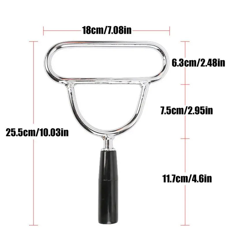 Cattle Mouth Opener Metal Mouth Gag Opener Anti-Slip Ergonomic Handle Lightweight Stable Tool for Sheep Cow Outdoor Livestock