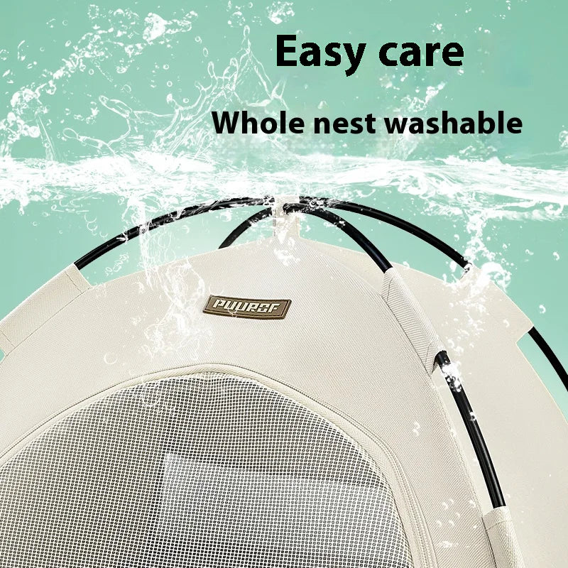 All-Season Semi-Enclosed Pet Tent.