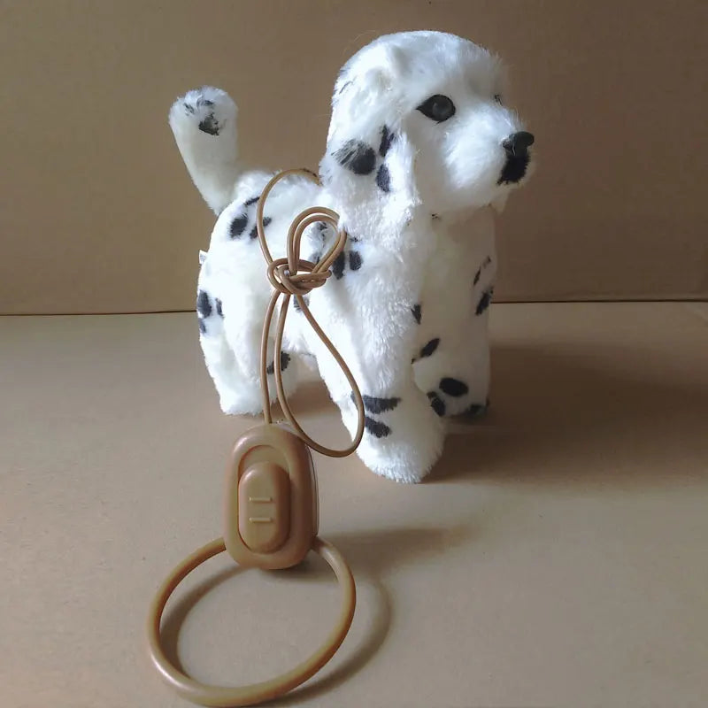 Electronic Cat Robot Dog Toy Electronic Plush Animal Pet Toy Singing Songs Walk Mew Leash Kitten Toys For Children Birthday Gift