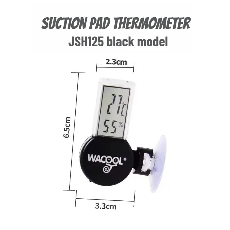 Reptile Hygrometer & Thermometer for Terrarium Gecko/Bearded Dragon/Frog/Tortoise Habitat Monitoring  reptile accessories