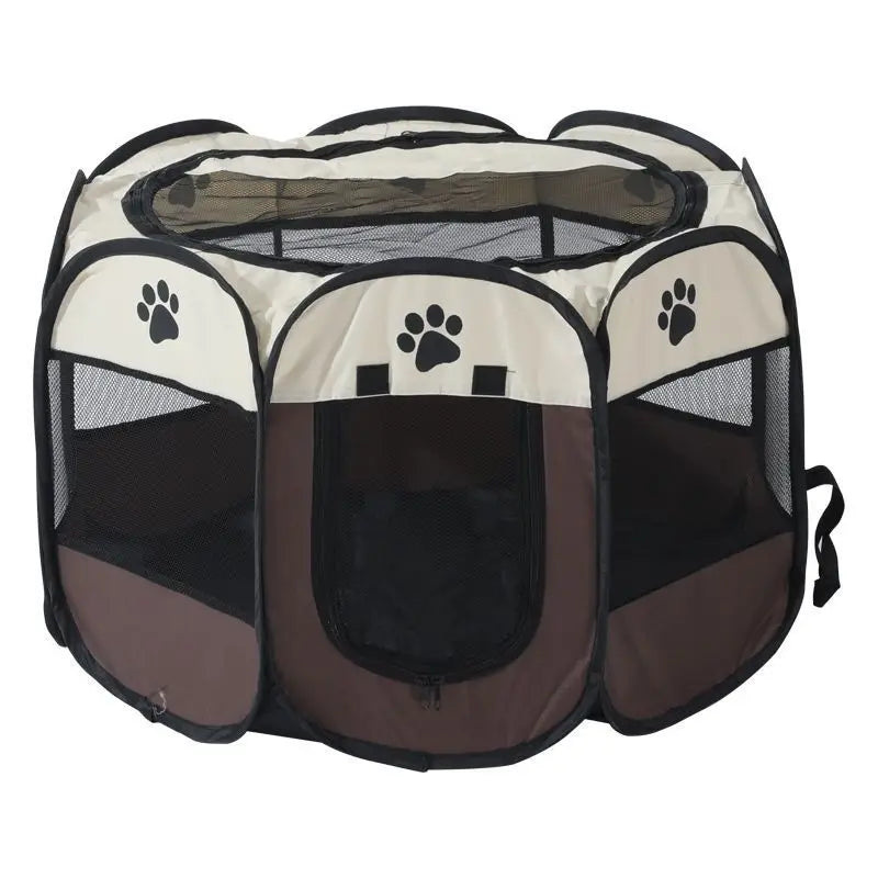 HOOPET Cat Delivery Room Detachable Summer Pet Tent Outdoor Dog Folding Fence Cat Cage Dogs Enclosure Surrounded Pet Supplies