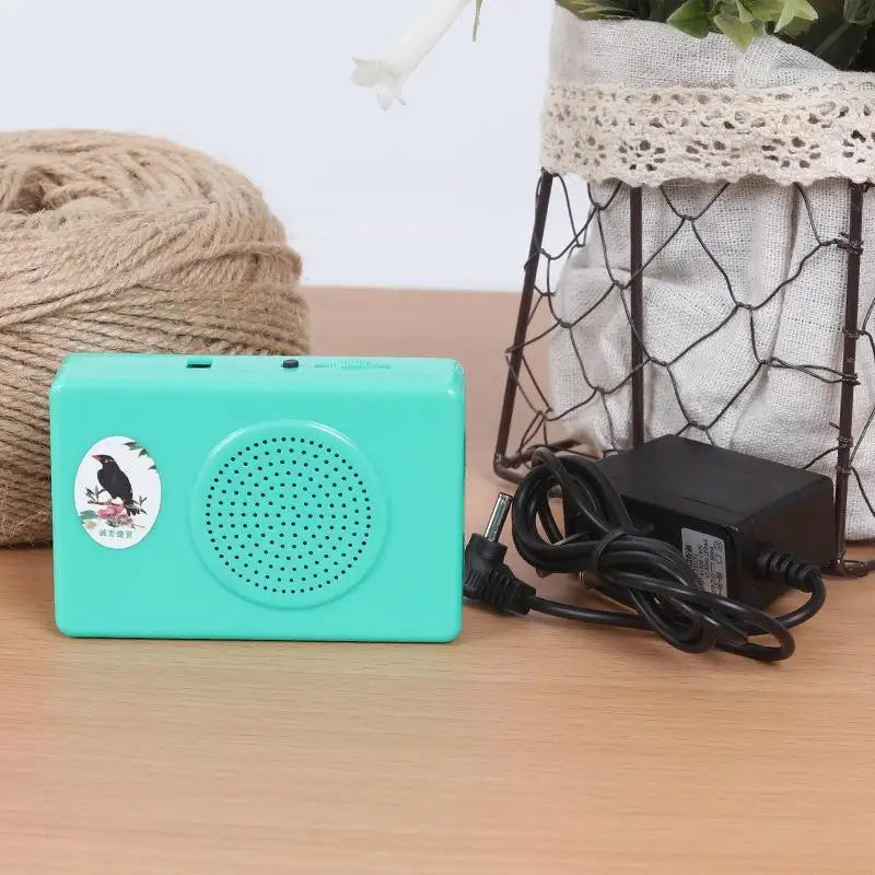 Parrot Trainer with Loop Playback Multiple Modes Portable Tool for Parakeet Daily Talking Speech Practice Training