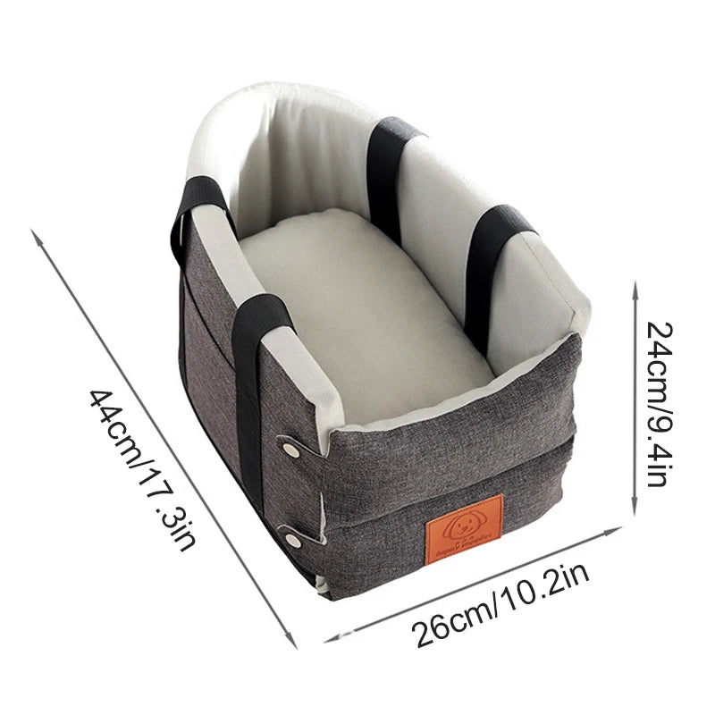 Portable Dog Cat Car Seat Travel Companionship Safety Pet Car Bed Safety Travel Cat DogBed Transport for Bag