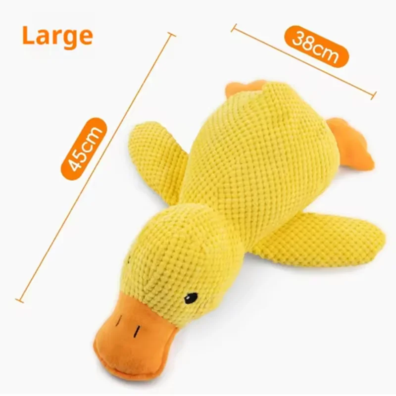 Plush Stomping Duck Dog Toy