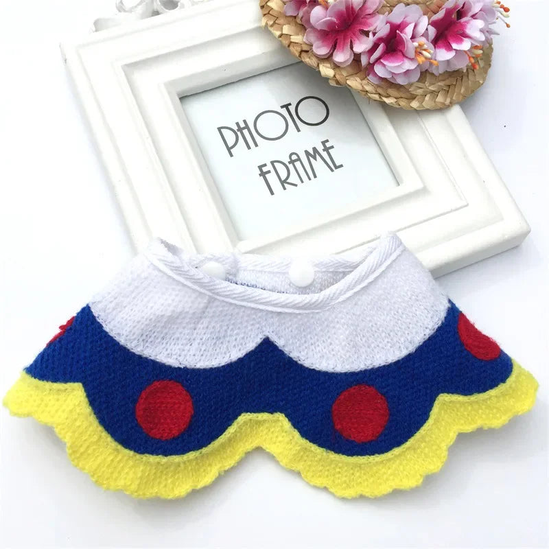 Saliva Towel for Dogs Cat Pet Accessories Pet Triangle Scarf Bib Dogs Dog Collar for Small Dogs Puppy Accessories Dog Stuff