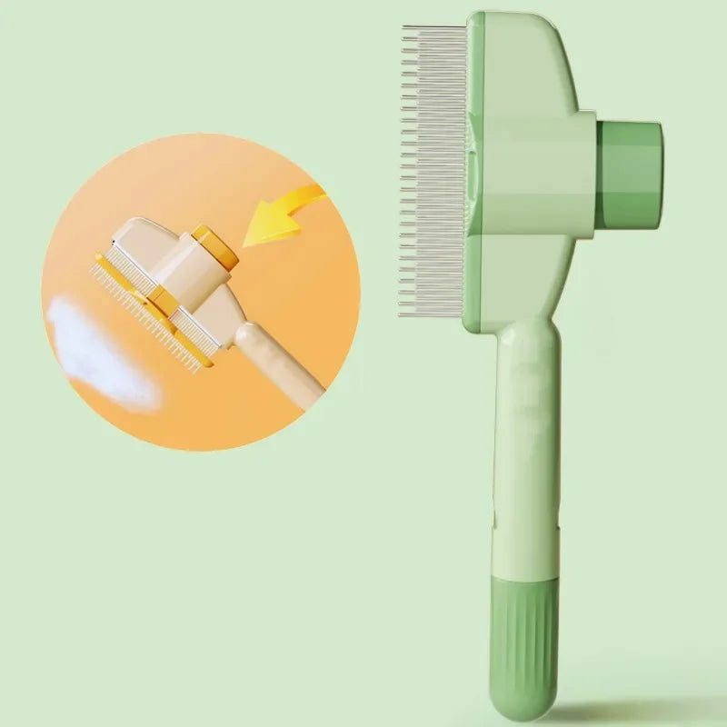 Dog Grooming Brush Self Cleaning