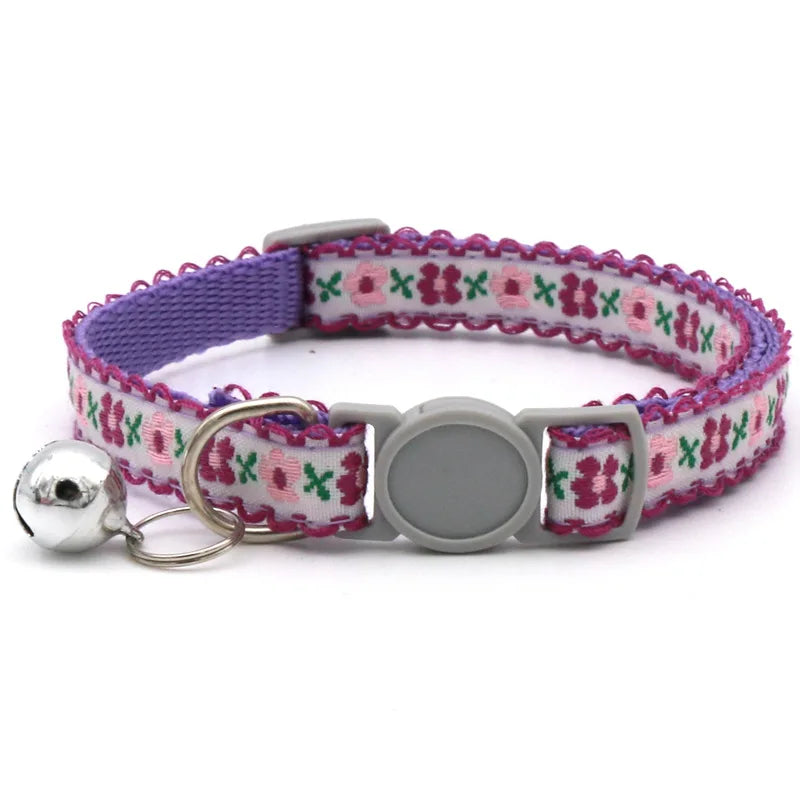 Title (SEO, ≤40 chars): Cat Collar Quick Release Adjustable Bell