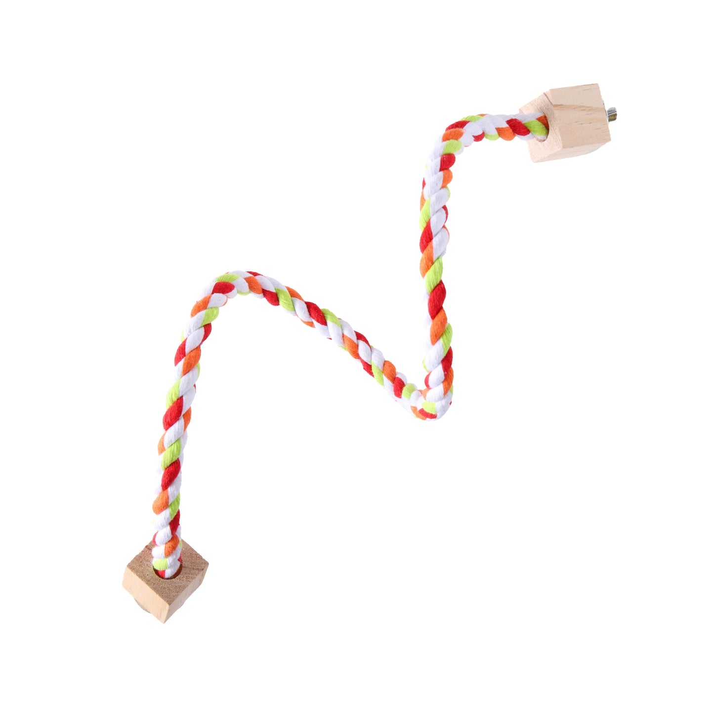 Cotton Rope Bird Toy Safe Chew Climb