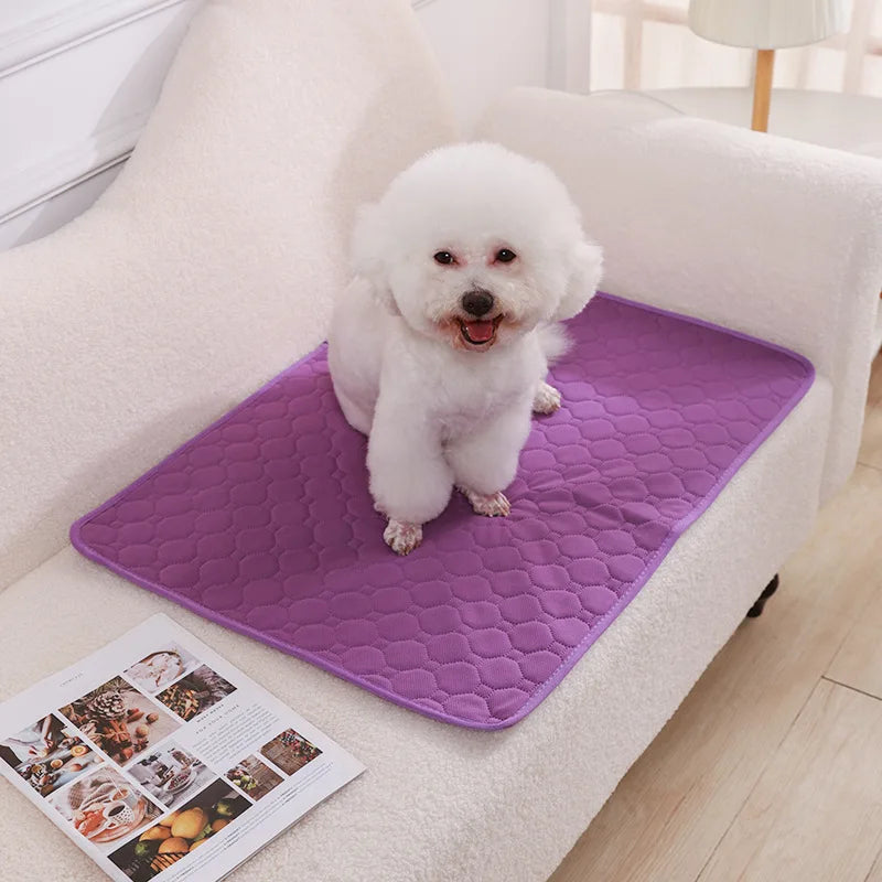 Reusable Pet Diaper Mat Dog Mat Washable Dog Pee Pad Waterproof Training Pad Urine Absorbent Mat for Car Seat Floor Sofa