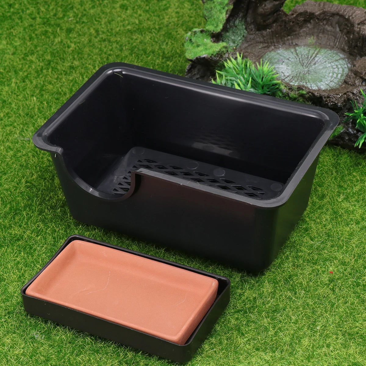 Reptile Hide Rest Cave Reptile Accessories Animal Rest Nest Rest Hide Pet Supplies Habitat Humidifying for Reptile Pets Toys