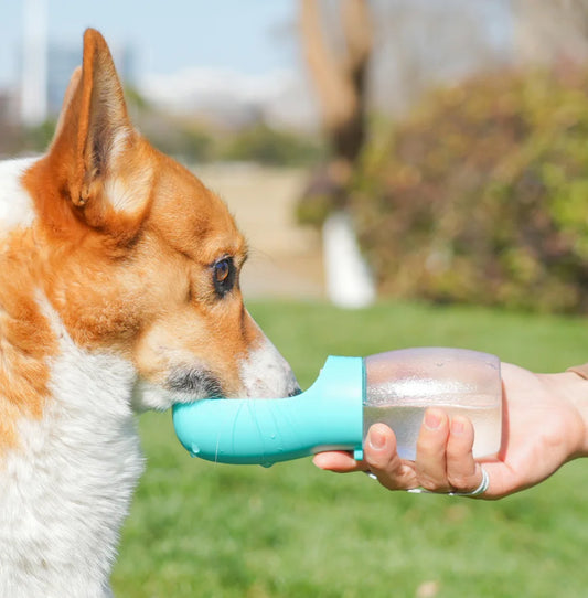 Portable Pet Water Cup 300ML Cat Dog Water Feeding Kettle Leakproof Water Dispenser for Outdoor Travel Small Large Pet Supplies