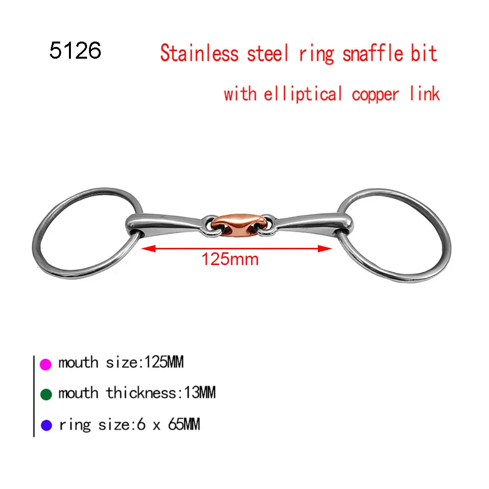 Title (SEO, ≤40 chars): Horse Bit Snaffle Gag for Training