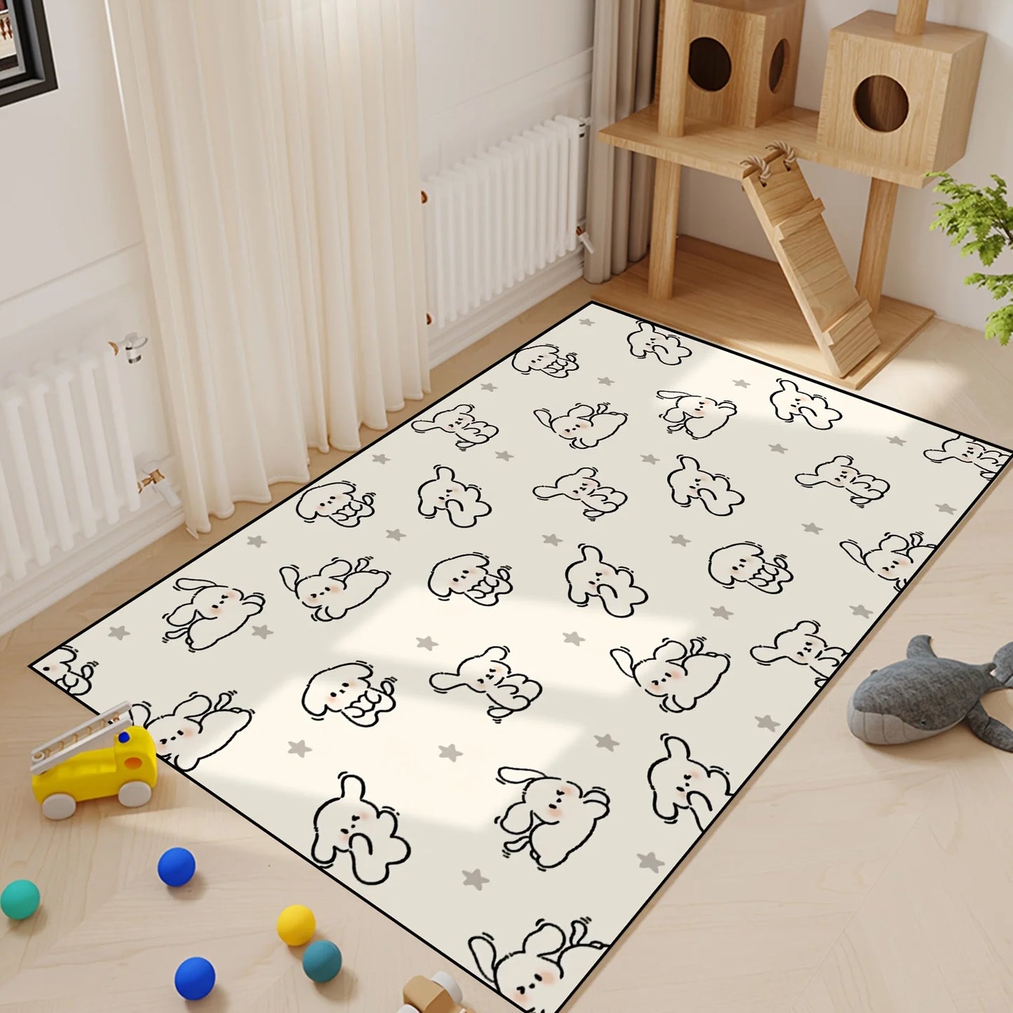 VIKAMA Pet-Specific Floor Mats, Anti-Slip Carpets For Dog Kennels, Fences, Dog Cages, Sleeping Mats, And Pet Feeding Mats