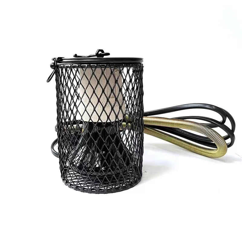 Reptile heat preservation lamp ceramic heating lamp  reptile  small pet ceramic heating lamp cover set against scald